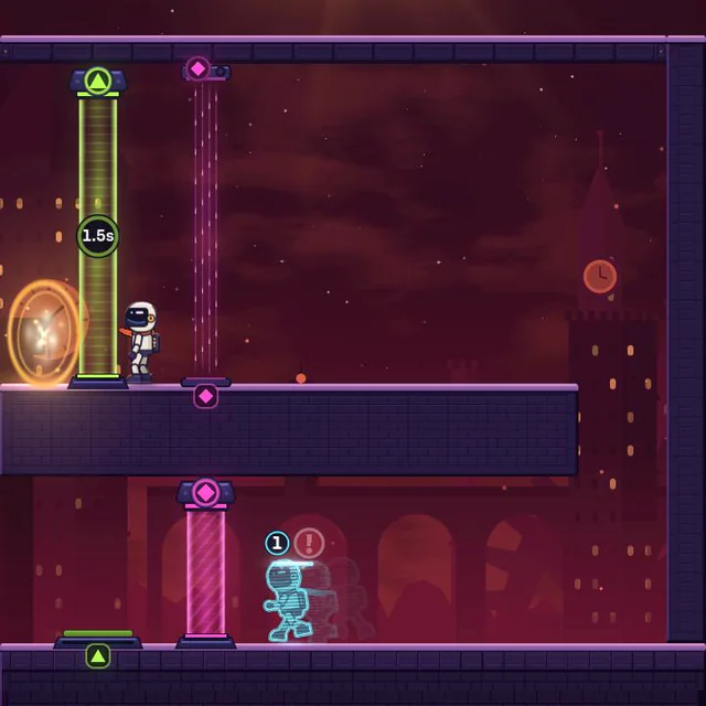 Paradox: scene from level 4-1 “Paradox”