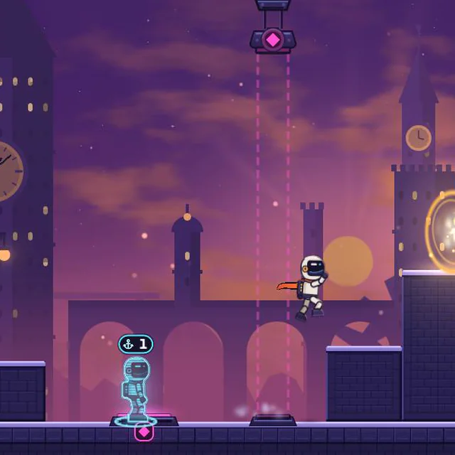 Plate: scene from level 1-1 “First Echo”