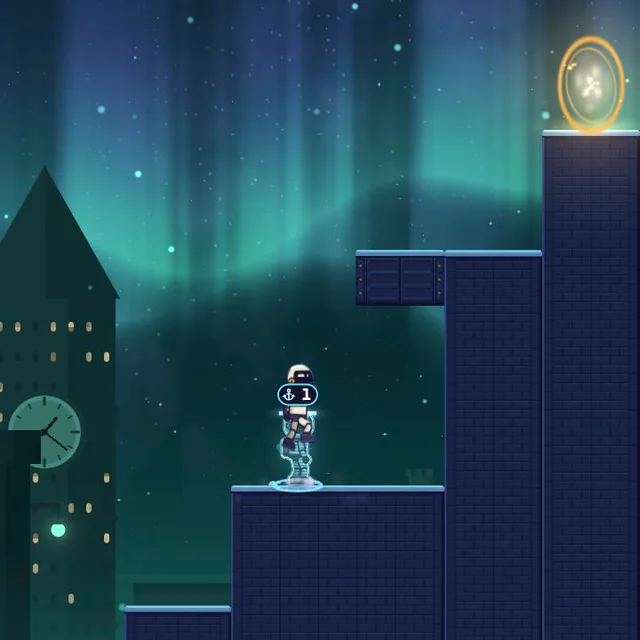 Solid echoes: scene from level 3-1 “Stepping Stone”